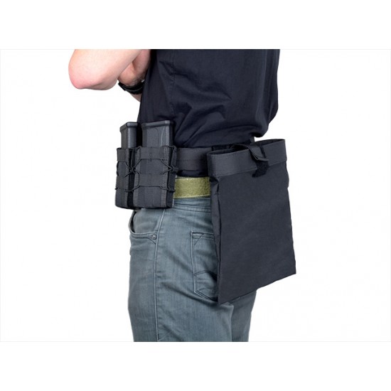 Belt Mounted Dump Pouch - Black [8FIELDS]