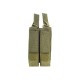 Double magazine pouch for MP5/MP7/MP9 - Olive