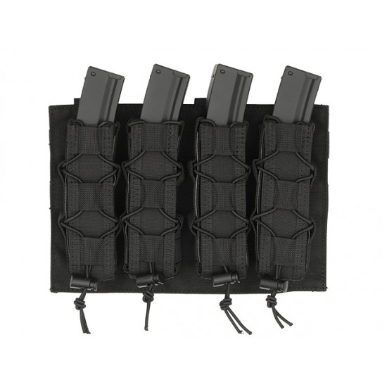 MOLLE Speed Quad MP5/SMG Magazine Pouch - Black