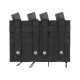 MOLLE Speed Quad MP5/SMG Magazine Pouch - Black