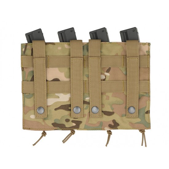 MOLLE Speed Quad MP5/SMG Magazine Pouch - Multicamo
