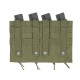 MOLLE Speed Quad MP5/SMG Magazine Pouch - Olive