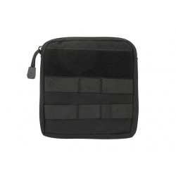 Zippered Pouch MOLLE - Black 