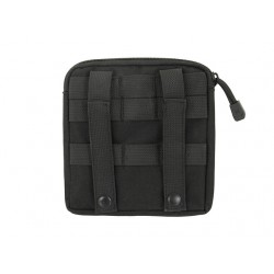 Zippered Pouch MOLLE - Black 