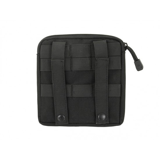 Zippered Pouch MOLLE - Black 