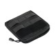 Zippered Pouch MOLLE - Black 
