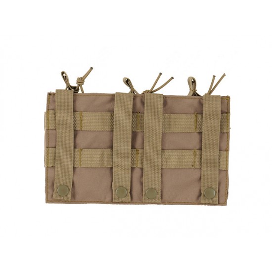 Triple Open Top 7.62 Mag Pouch - Coyote [8FIELDS]