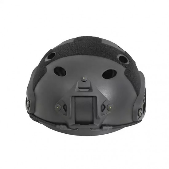 FAST PJ Helmet  with quick adj. - Black [EM]
