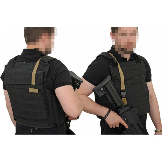 1-Point Bungee Sling w/ MOLLE Attachment - Olive [8FIELDS]