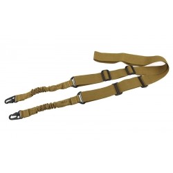 Tactical Gun Sling 2 pkt Bungee - Coyote [8FIELDS]
