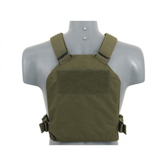 Simple Plate Carrier with Dummy Soft Armor Inserts - Olive-Black