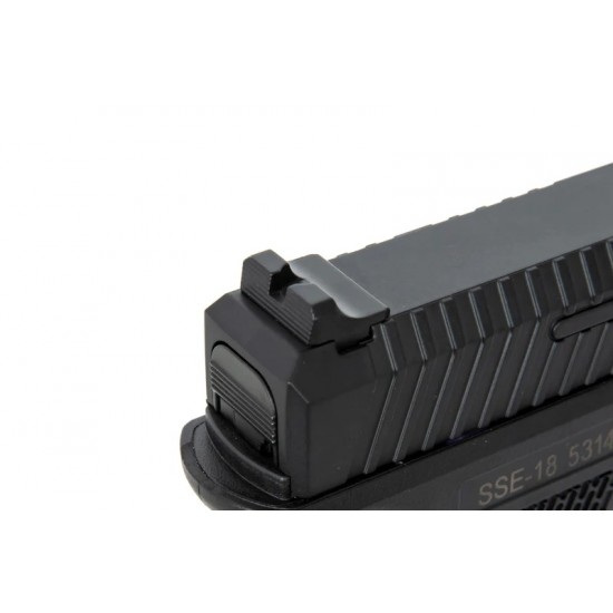 SSE18 Full Auto Pistol - Black